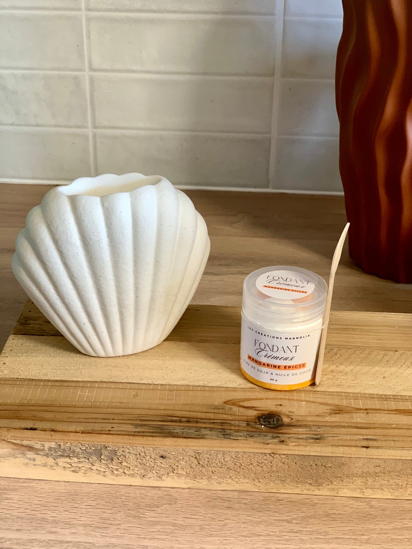 Fondant Crémeux Parfumé Mandarine Epicée – Une Explosion de Fraîcheur et de Chaleur