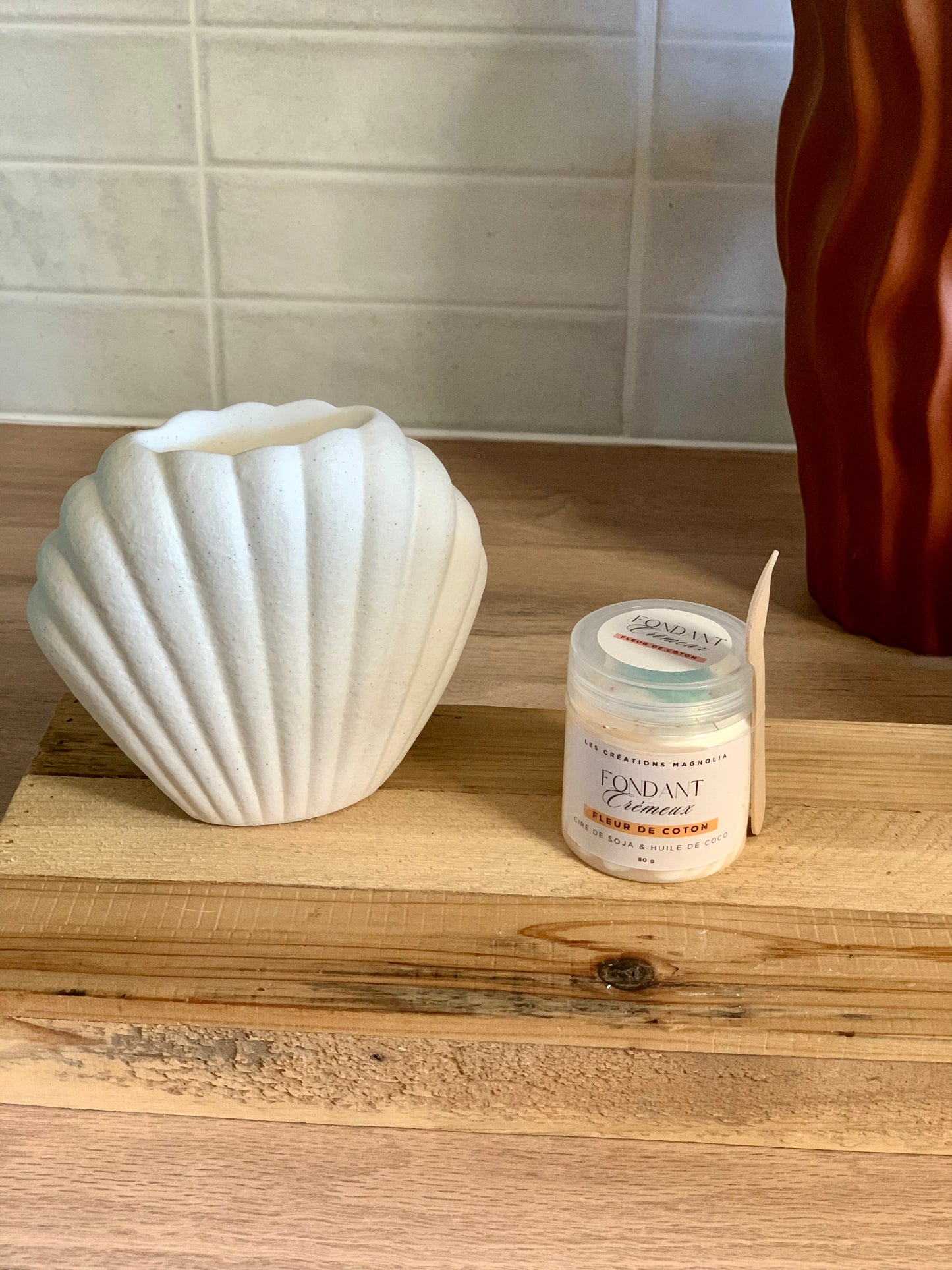 Fondant Crémeux Parfumé Fleur de Coton – Douceur et Fraîcheur Subtile
