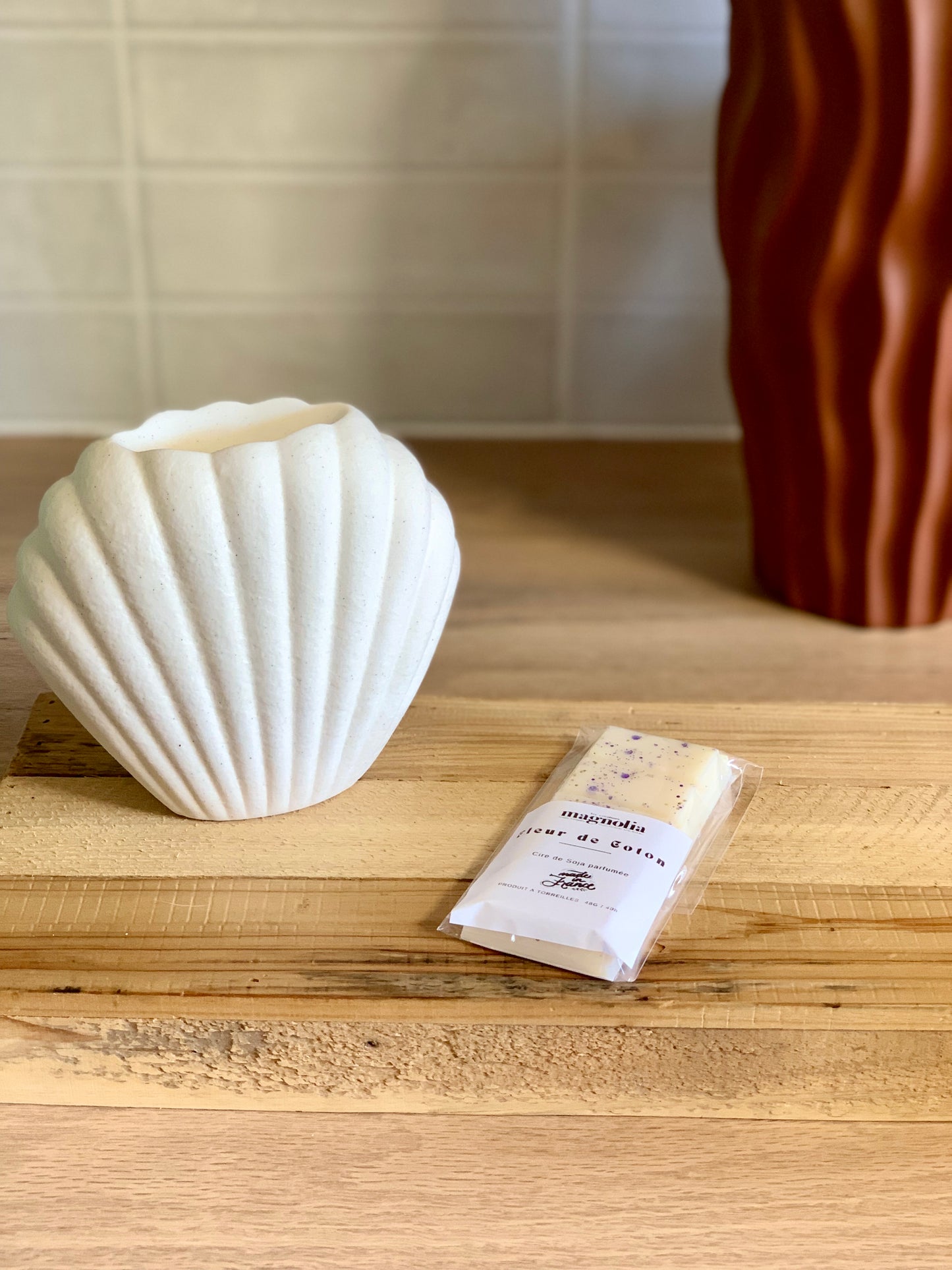Fondant Parfumé Fleur de Coton – Une Douceur Pure et Apaisante