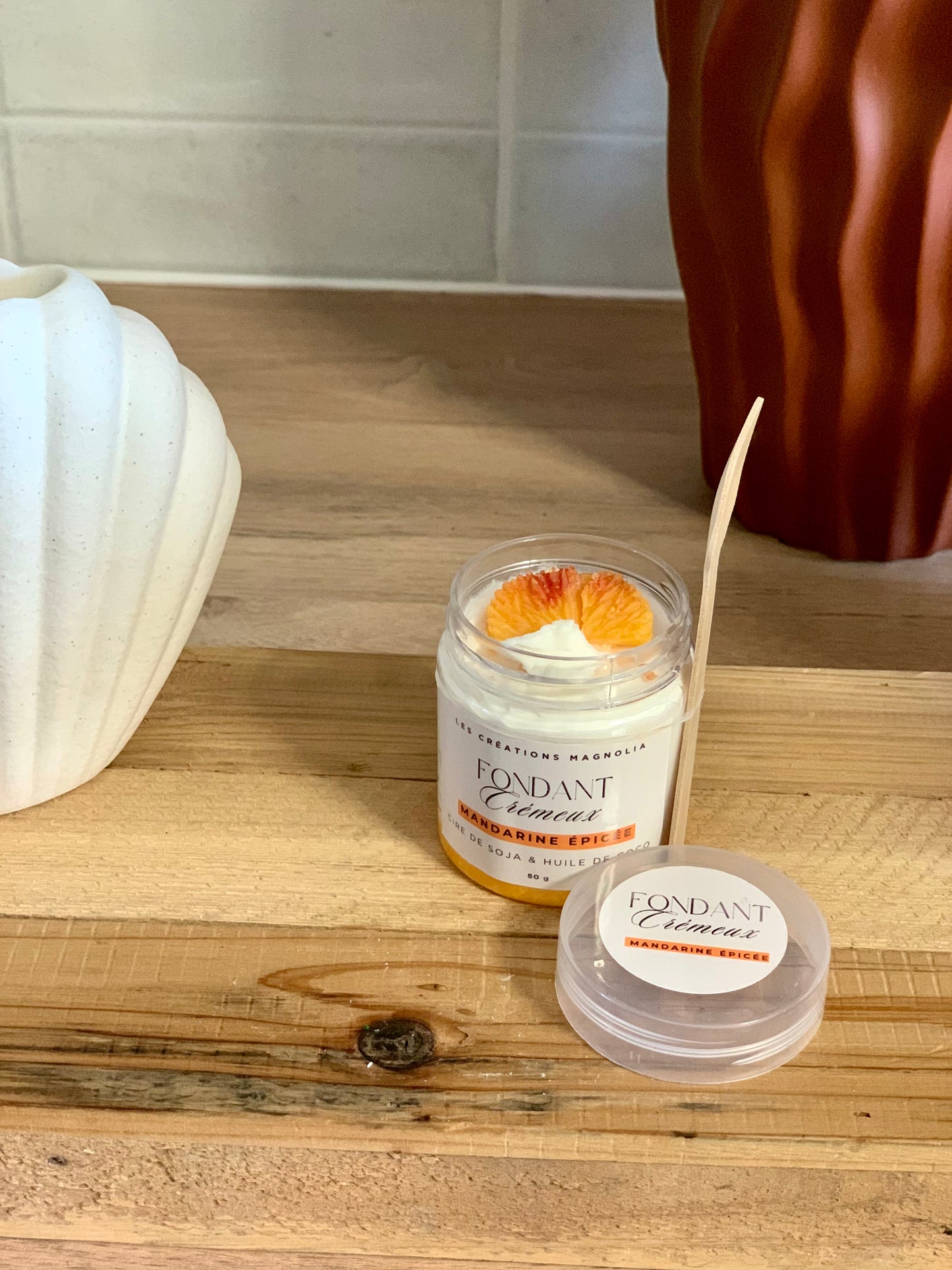 Fondant Crémeux Parfumé Mandarine Epicée – Une Explosion de Fraîcheur et de Chaleur