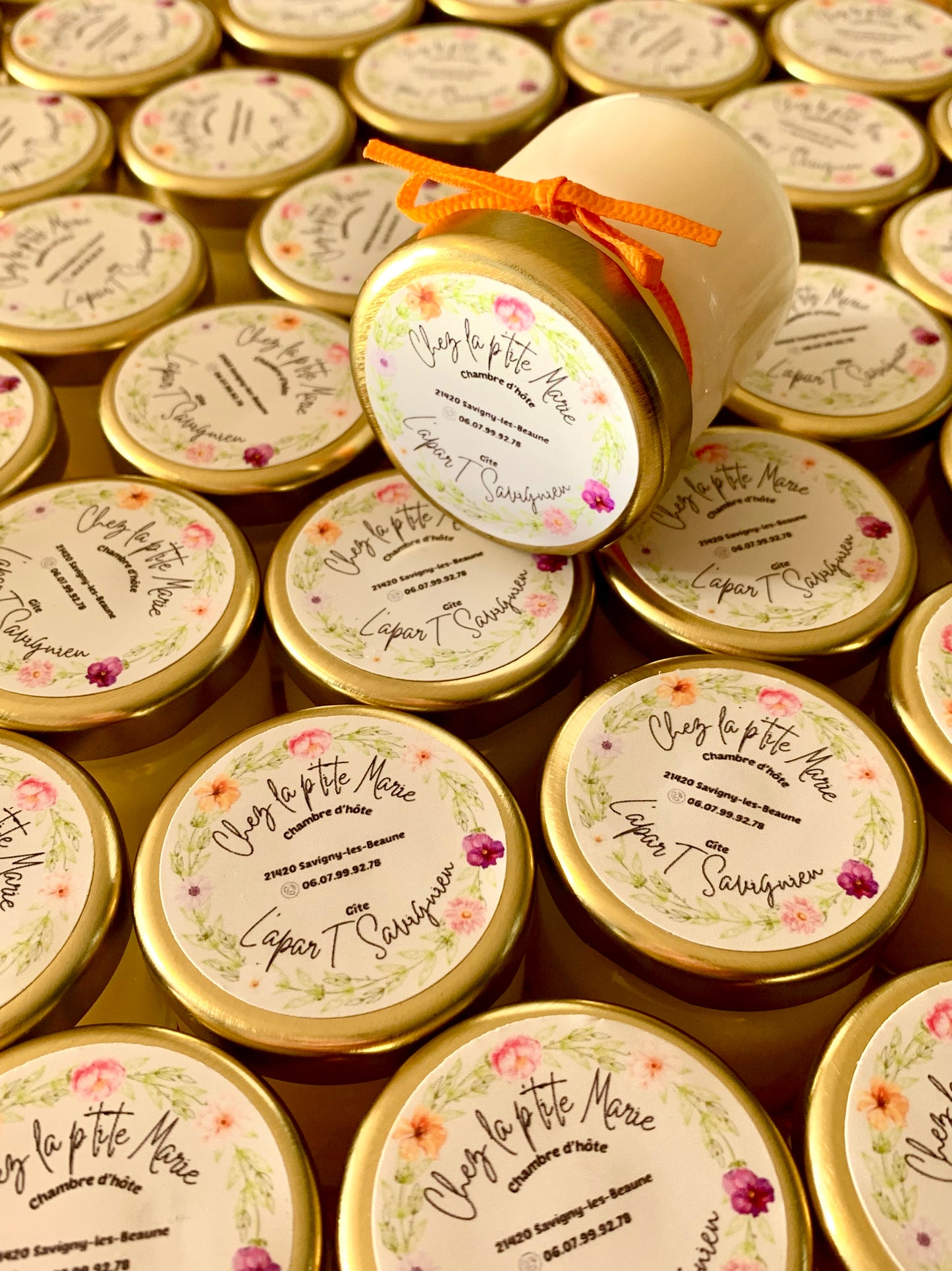 Mini Bougies Parfumées – Un Souvenir Unique pour Vos Événements