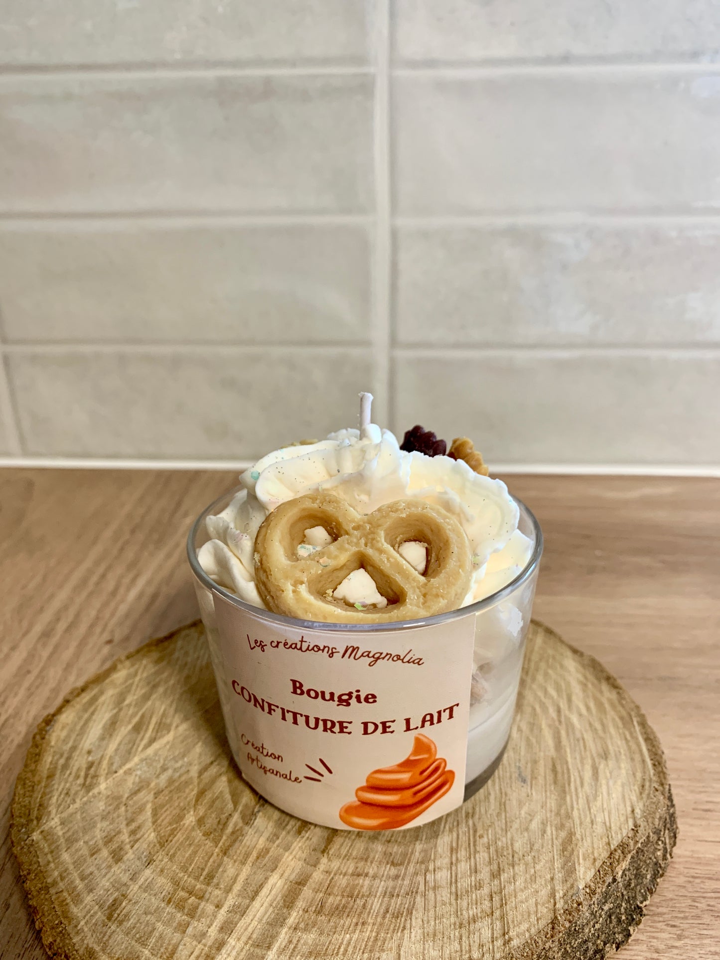 Bougie Parfumée Confiture de Lait – Une Douceur Gourmande et Enveloppante