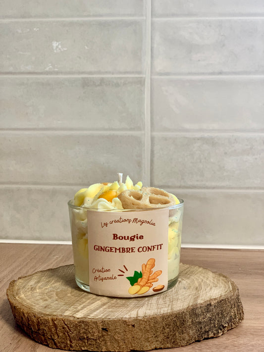 Bougie Gingembre confit