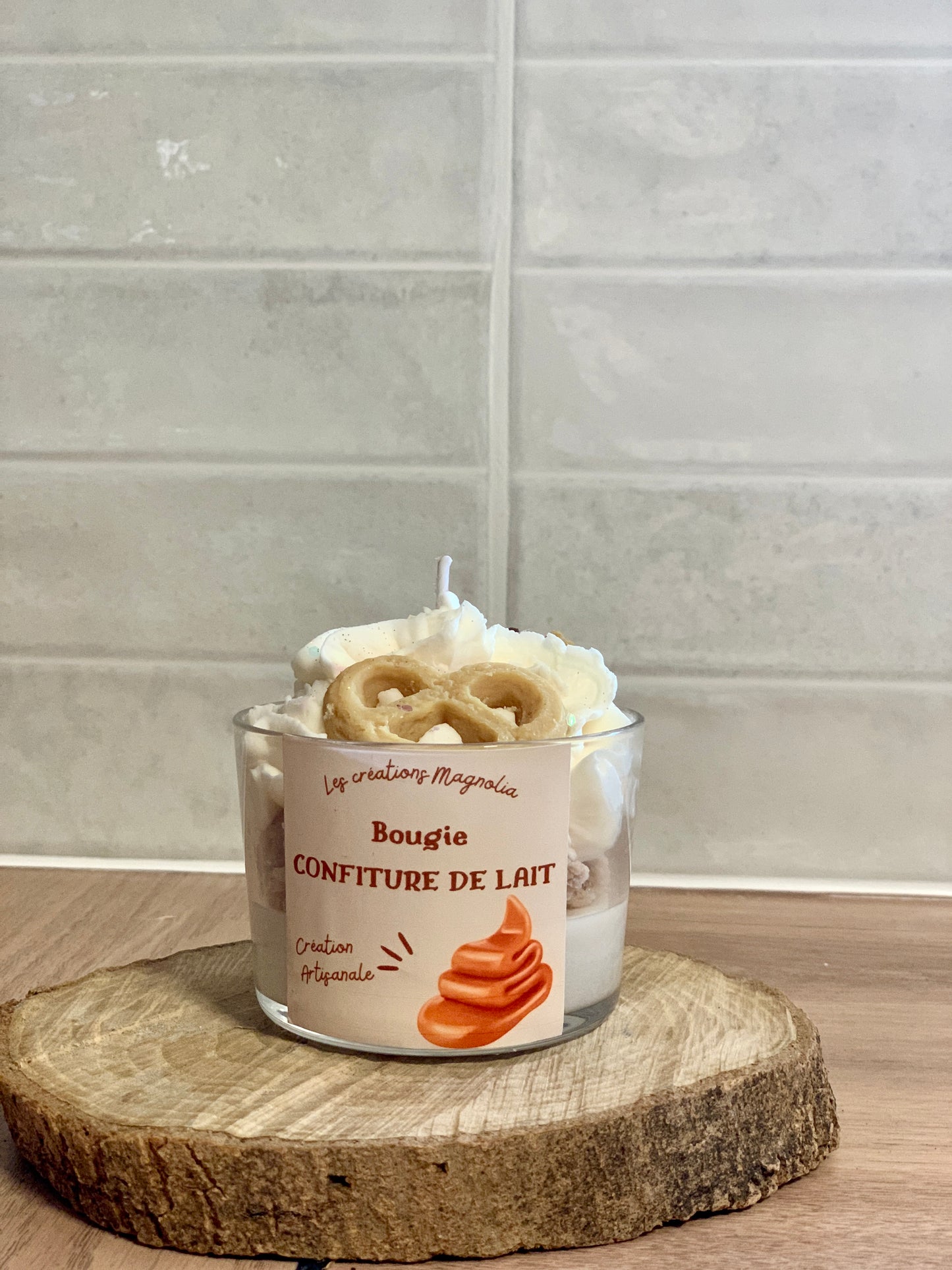 Bougie Parfumée Confiture de Lait – Une Douceur Gourmande et Enveloppante
