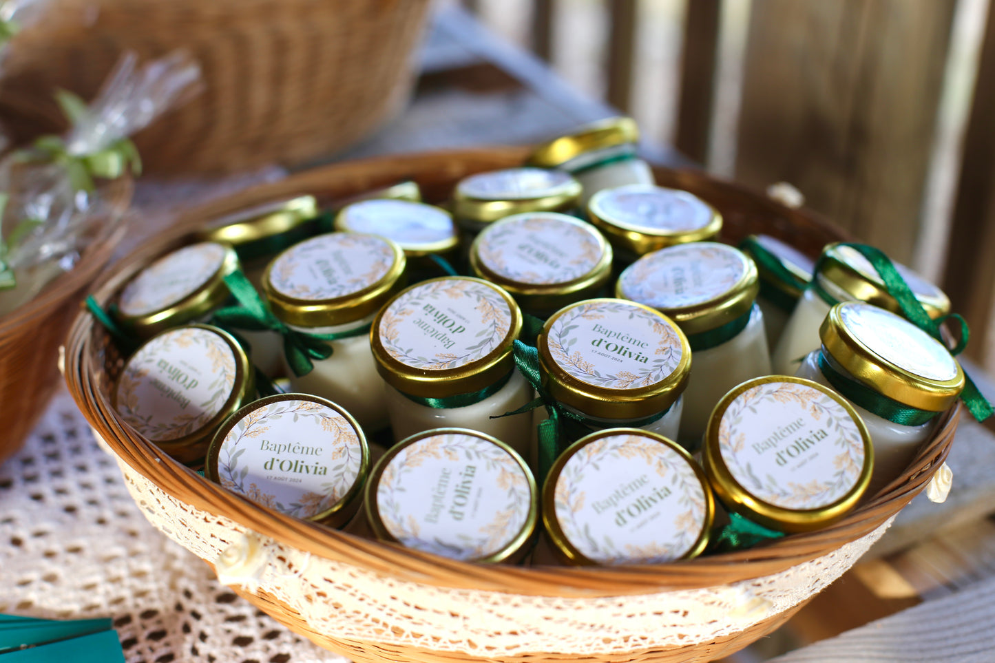 Mini Bougies Parfumées – Un Souvenir Unique pour Vos Événements