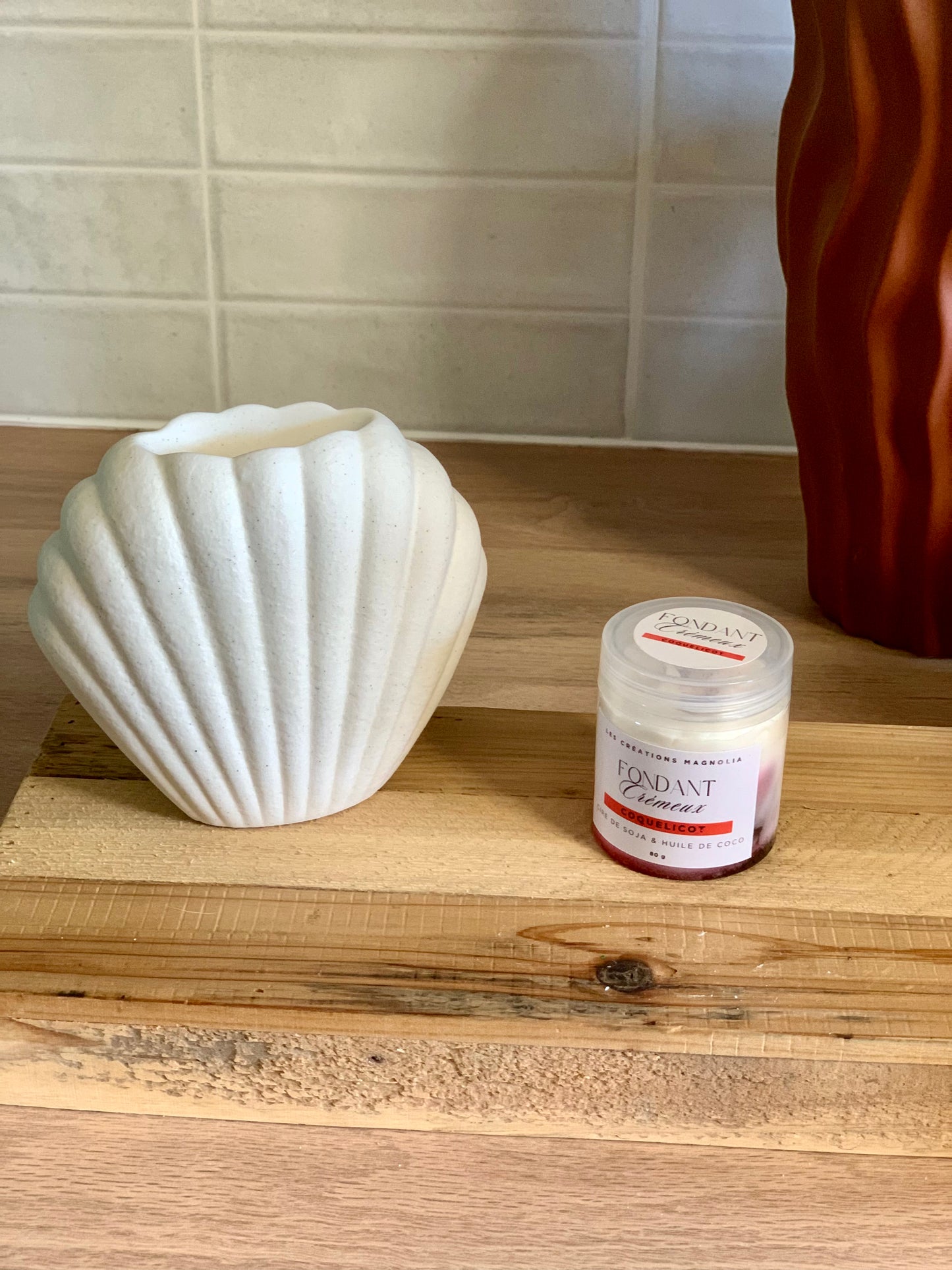 Fondant Crémeux Parfumé Coquelicot – Une Douceur Florale en Un Geste