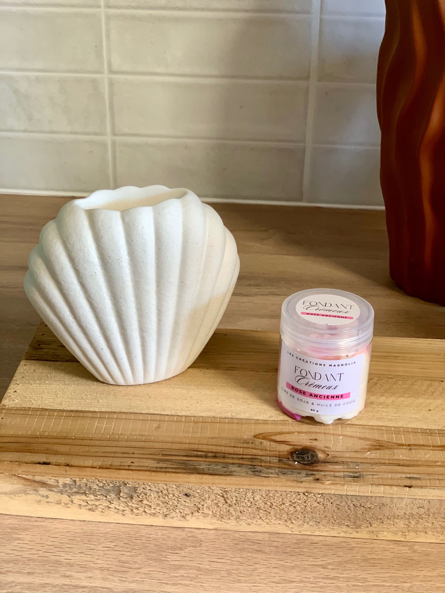 Fondant Crémeux Parfumé Rose Ancienne – Élégance et Raffinement Florale