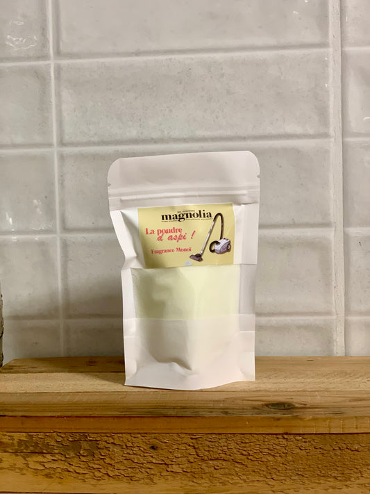 Poudre d’Aspirateur Parfumée – Fraîcheur Exotique à Chaque Passage